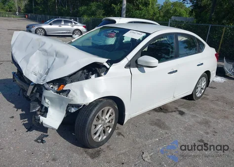 2018 Nissan Sentra Sv z USA, uszkodzony, nr VIN 3N1AB7AP4JY296475